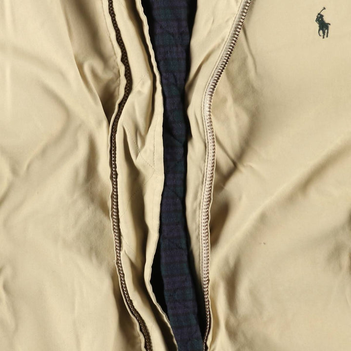 Ralph Lauren POLO by Ralph Lauren padded swing top sports jacket, men's size XXL cotton Beige type Vintage Second Hand