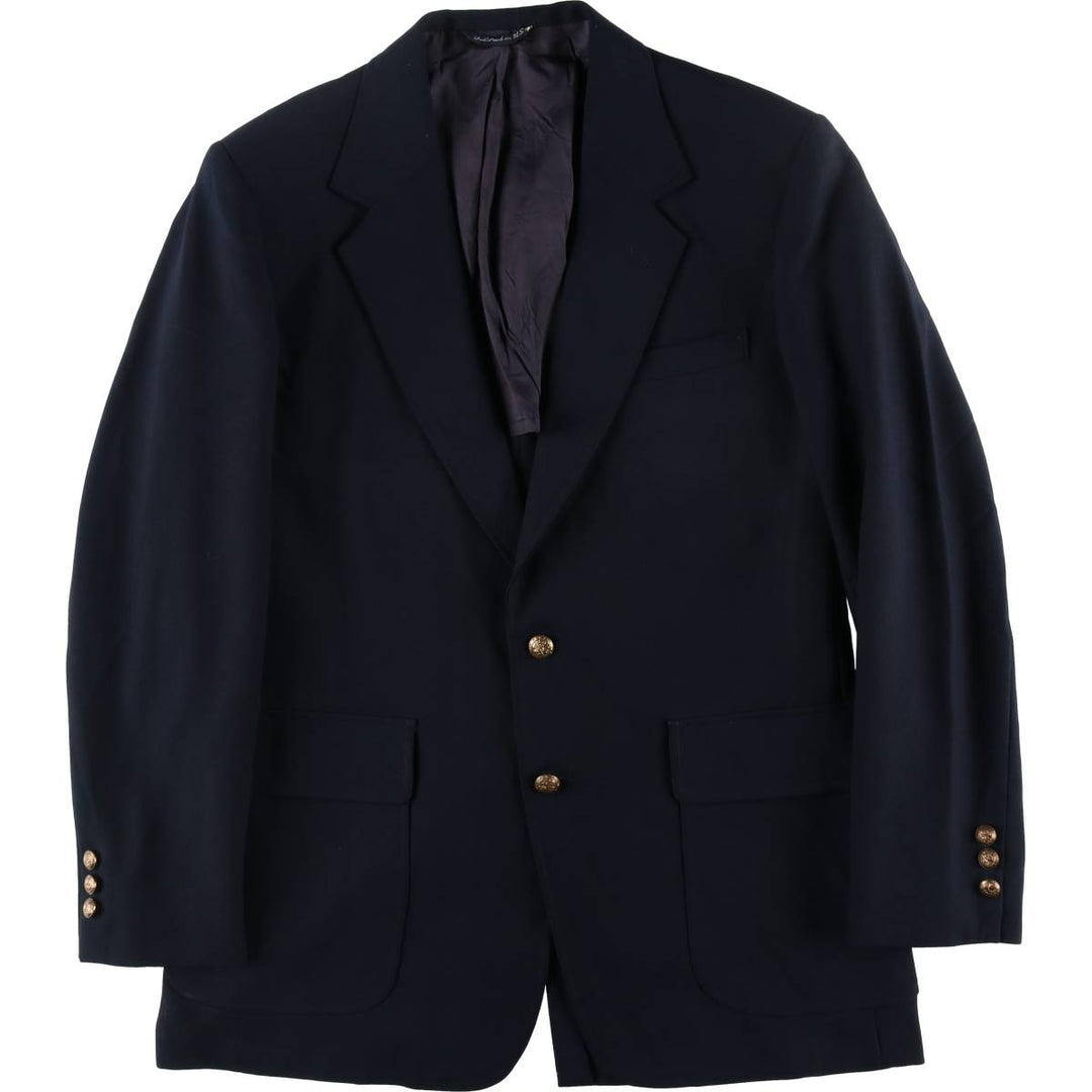 John Peel Navy blazer, tailored jacket, made in USA, men's size M /eaa411745