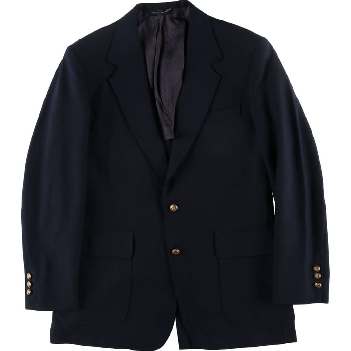 John Peel Navy blazer, tailored jacket, made in USA, men's size M /eaa411745