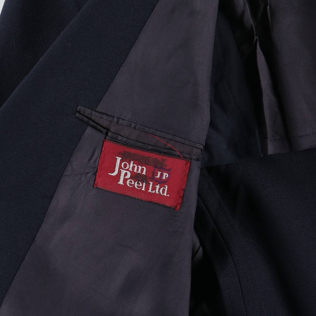 John Peel Navy blazer, tailored jacket, made in USA, men's size M /eaa411745