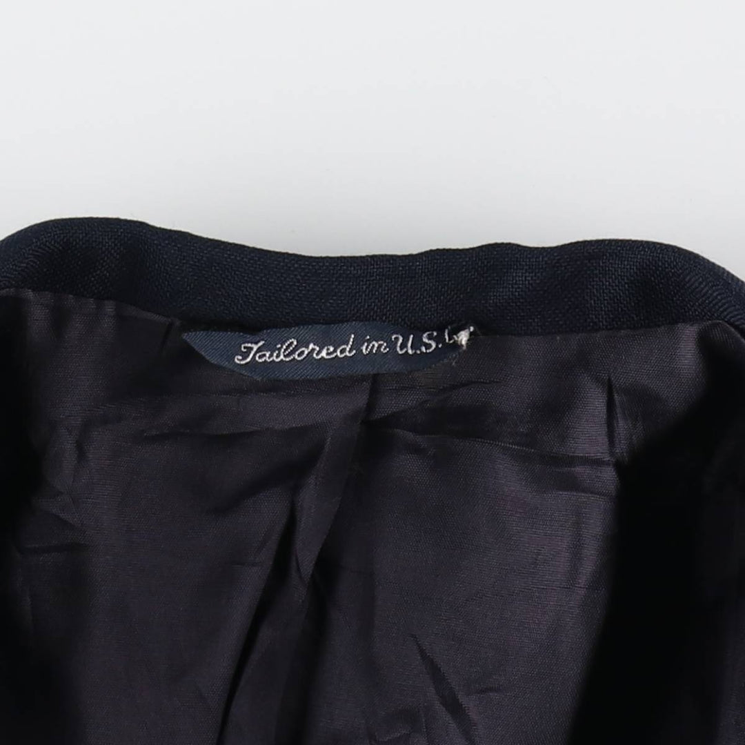 John Peel Navy blazer, tailored jacket, made in USA, men's size M /eaa411745