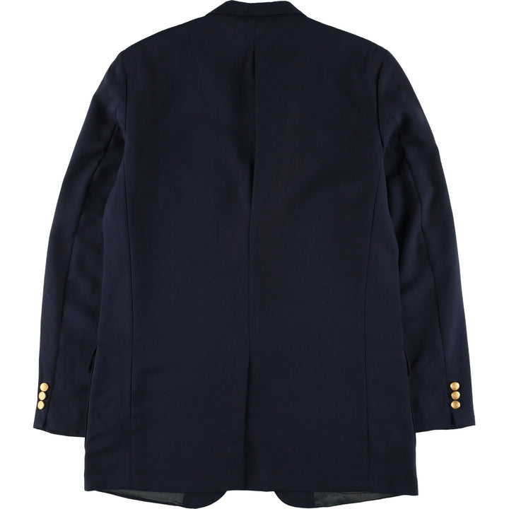 Stafford Navy Blazer Tailored Jacket Made in USA Men's Size L /eaa411746