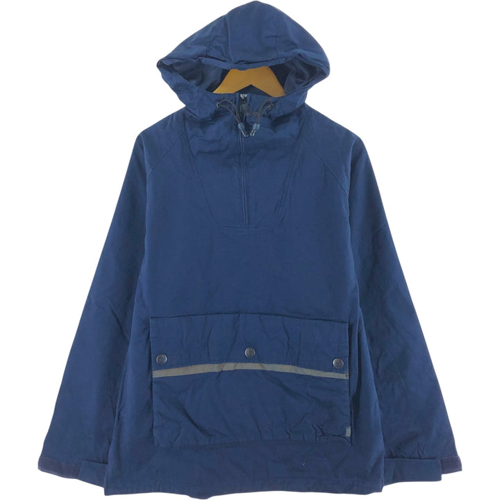 2000'S Nike Half-Zip Cotton Pullover Hoodie, Men's XL cotton Navy blue Vintage Second Hand