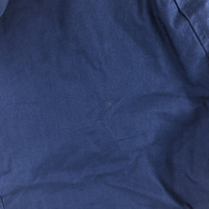 2000'S Nike Half-Zip Cotton Pullover Hoodie, Men's XL cotton Navy blue Vintage Second Hand