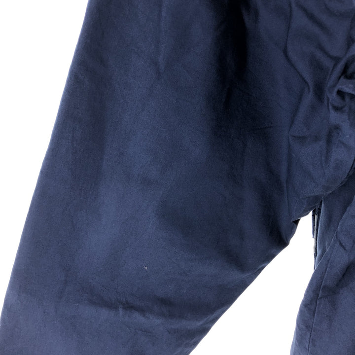 2000'S Nike Half-Zip Cotton Pullover Hoodie, Men's XL cotton Navy blue Vintage Second Hand