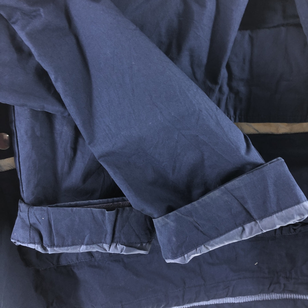 2000'S Nike Half-Zip Cotton Pullover Hoodie, Men's XL cotton Navy blue Vintage Second Hand