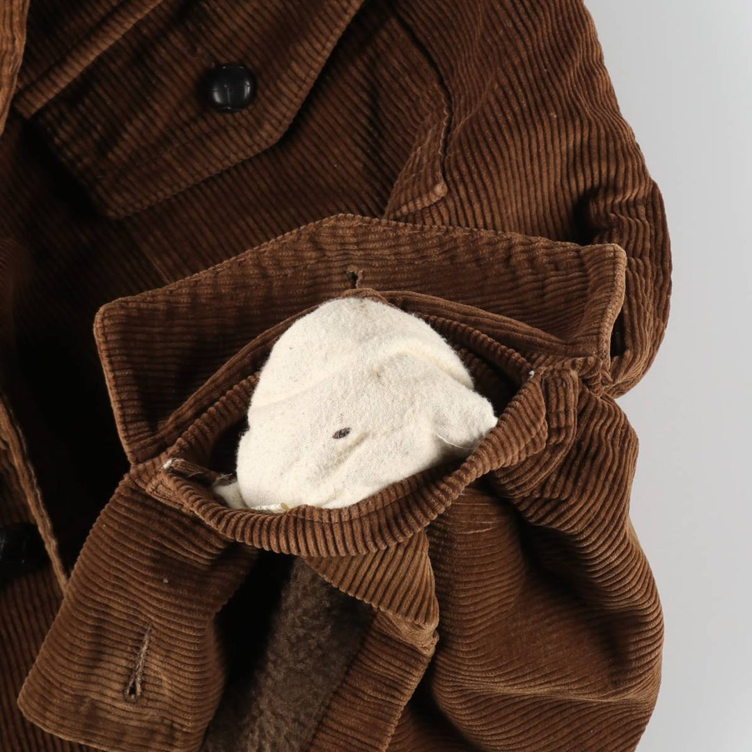Vintage 1970'S McGREGOR corduroy jacket, made in the USA, size M, men's unclear brown type Vintage Second Hand