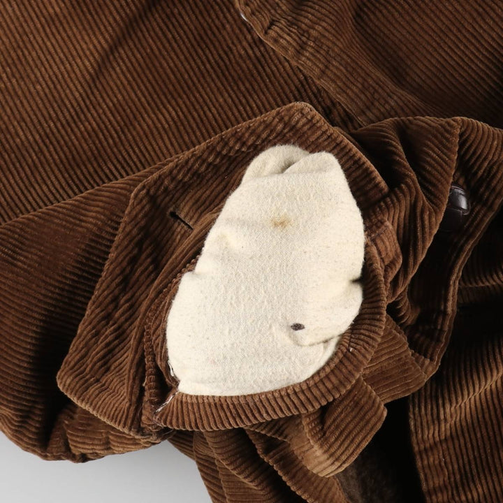 Vintage 1970'S McGREGOR corduroy jacket, made in the USA, size M, men's unclear brown type Vintage Second Hand