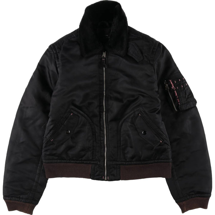 00'S civilian product Ralph Lauren POLO JEANS COMPANY military flight jacket women's size L / eaa411776