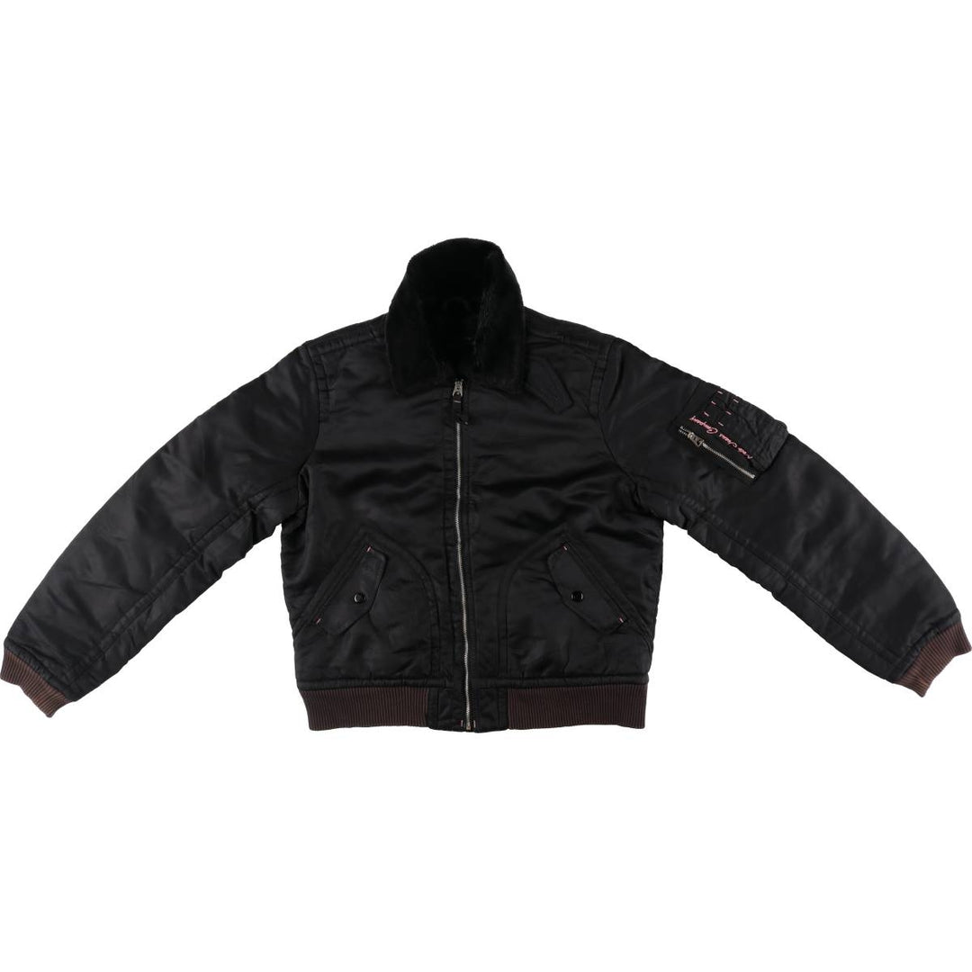 00'S civilian product Ralph Lauren POLO JEANS COMPANY military flight jacket women's size L / eaa411776