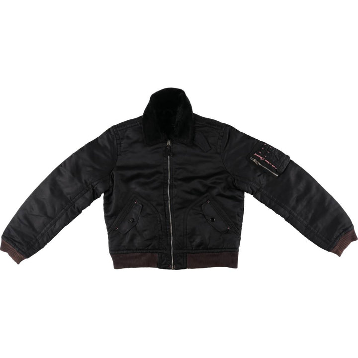 00'S civilian product Ralph Lauren POLO JEANS COMPANY military flight jacket women's size L / eaa411776