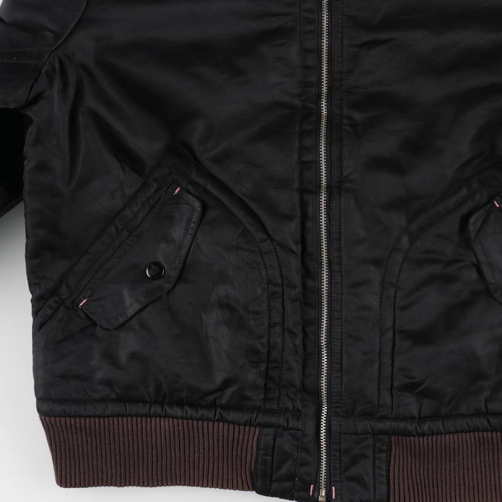 00'S civilian product Ralph Lauren POLO JEANS COMPANY military flight jacket women's size L / eaa411776