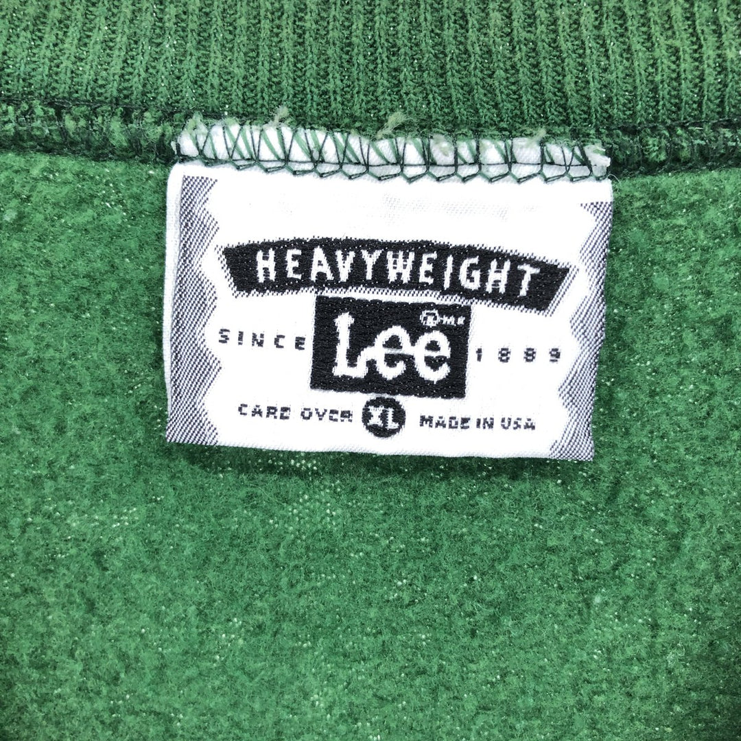 90'S Lee Heavyweight sweatshirt, made in the USA, men's XL size, vintage / eaa411879