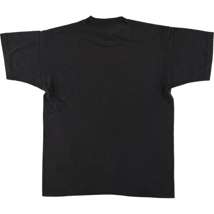 90'S SCREEN STARS Printed T-shirt Made in USA Men's L Vintage cotton black type Vintage Second Hand