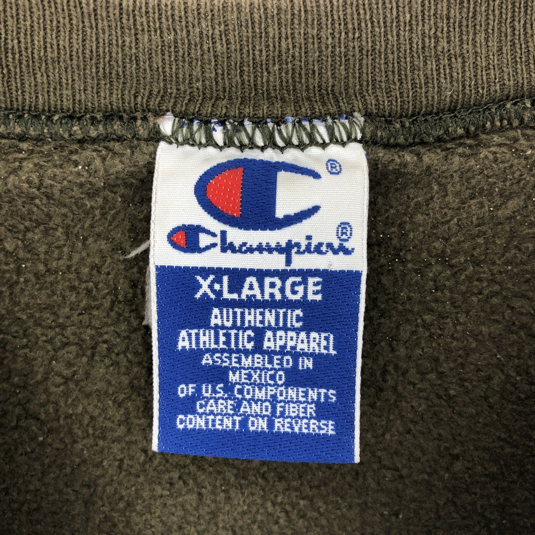 90'S Champion One Point Logo Sweatshirt Trainer Men's XL Vintage /eaa411907