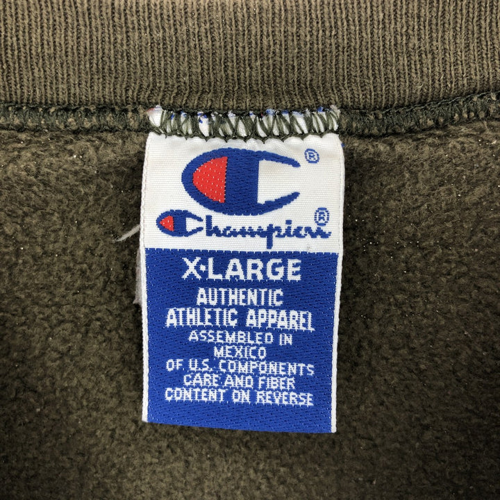 90'S Champion One Point Logo Sweatshirt Trainer Men's XL Vintage /eaa411907