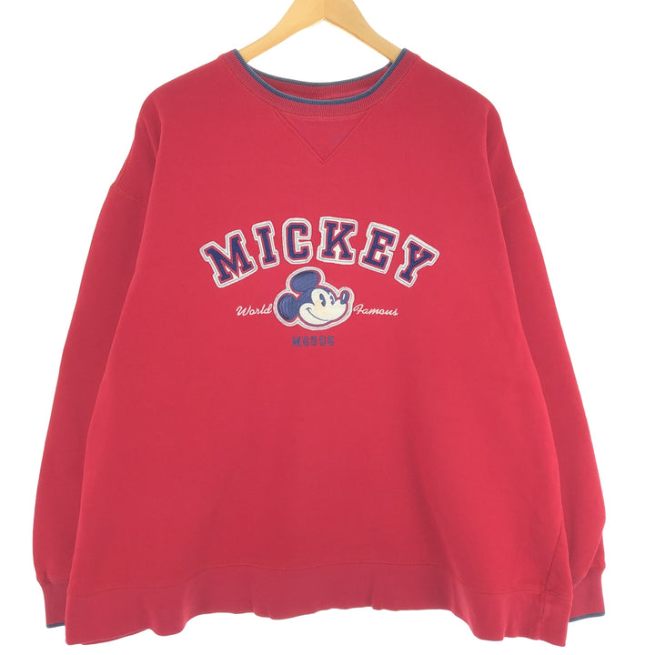 00'S Disney Mickey Mouse character sweatshirt, men's XXL, vintage /eaa411964