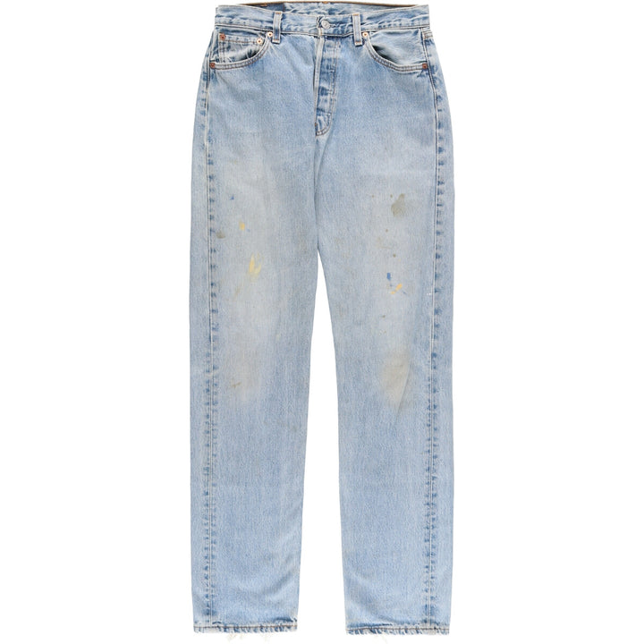 00'S Levi's 6501-0193 Straight Denim Pants Made in USA Women's L (w30) /eaa412466