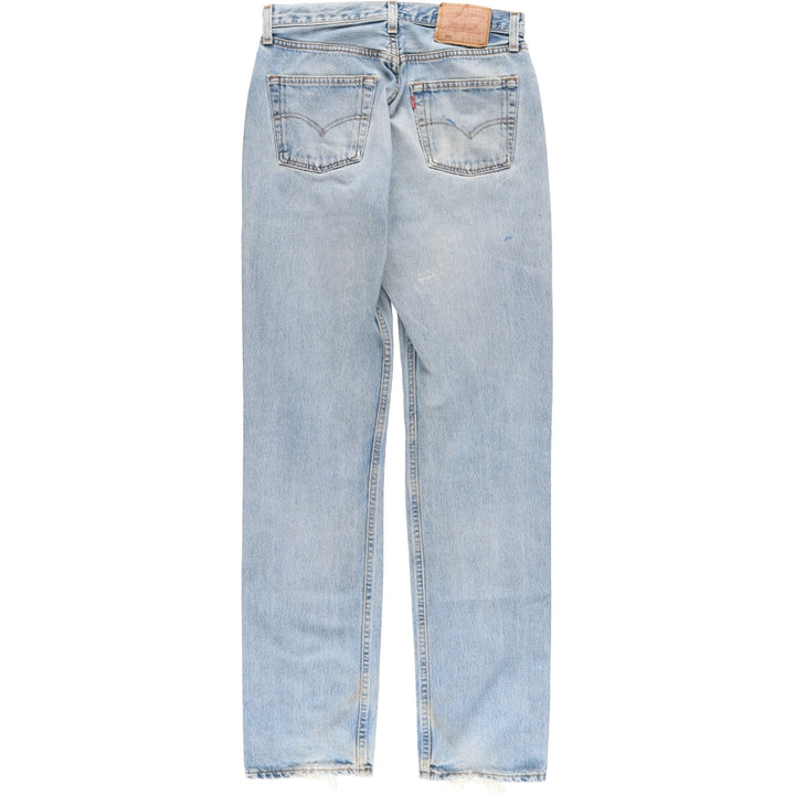 00'S Levi's 6501-0193 Straight Denim Pants Made in USA Women's L (w30) /eaa412466