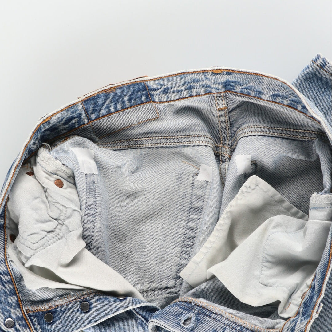 00'S Levi's 6501-0193 Straight Denim Pants Made in USA Women's L (w30) /eaa412466