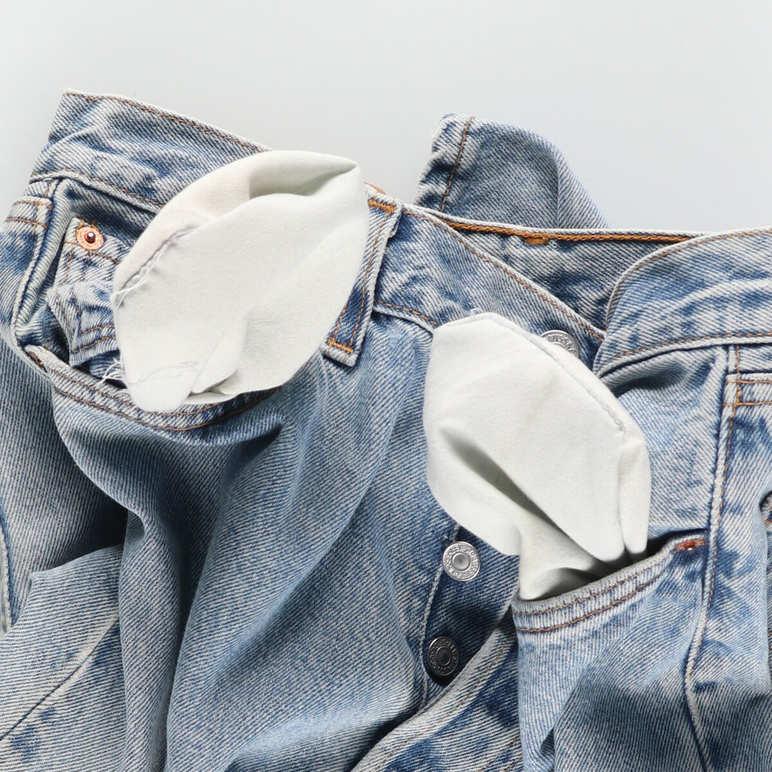 00'S Levi's 6501-0193 Straight Denim Pants Made in USA Women's L (w30) /eaa412466