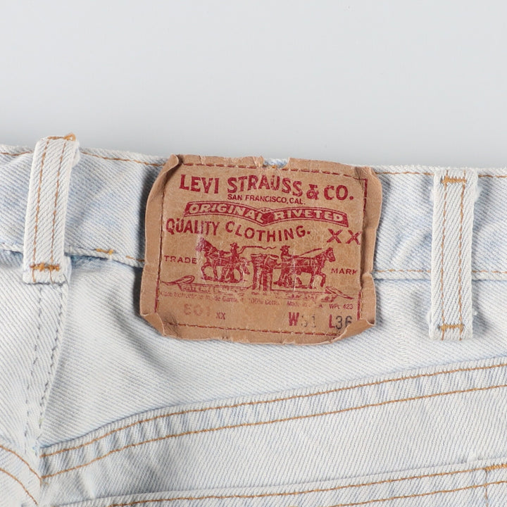 90'S Levi's 501 Straight Denim Pants Made in USA Women's M (w27) Vintage /eaa412469