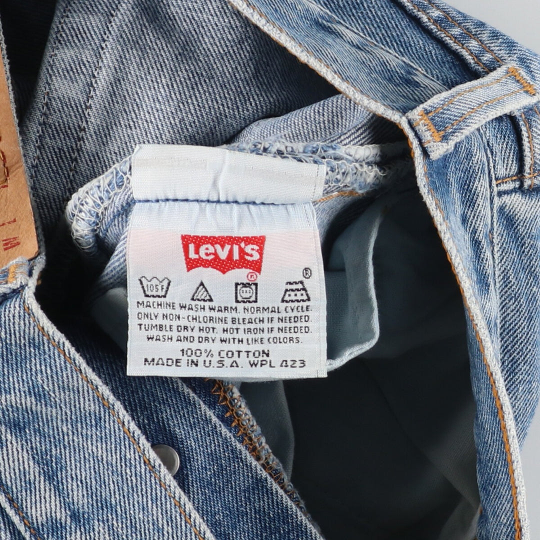 90'S Levi's 501-0193 Straight Denim Pants Made in USA Women's L (w28) Vintage /eaa412471