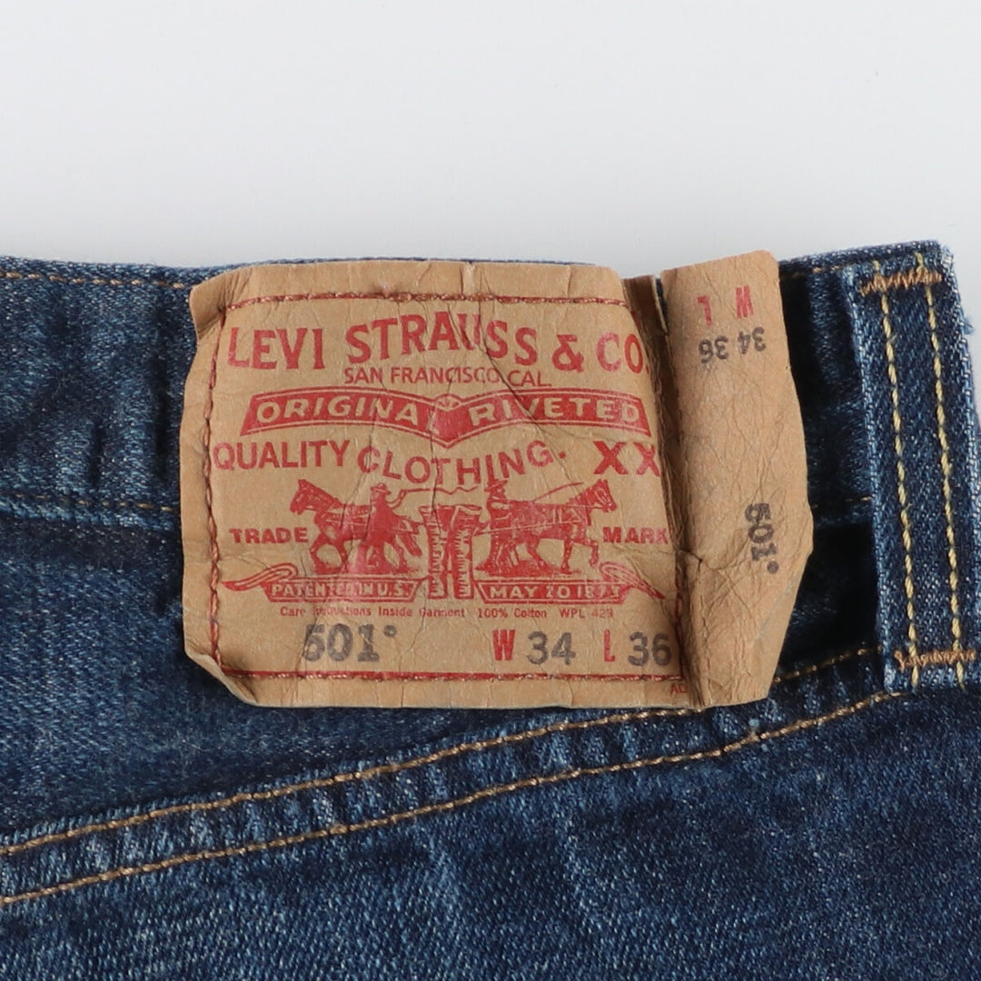 Levi's Levi's 501 straight denim pants for men w37 / eaa412499