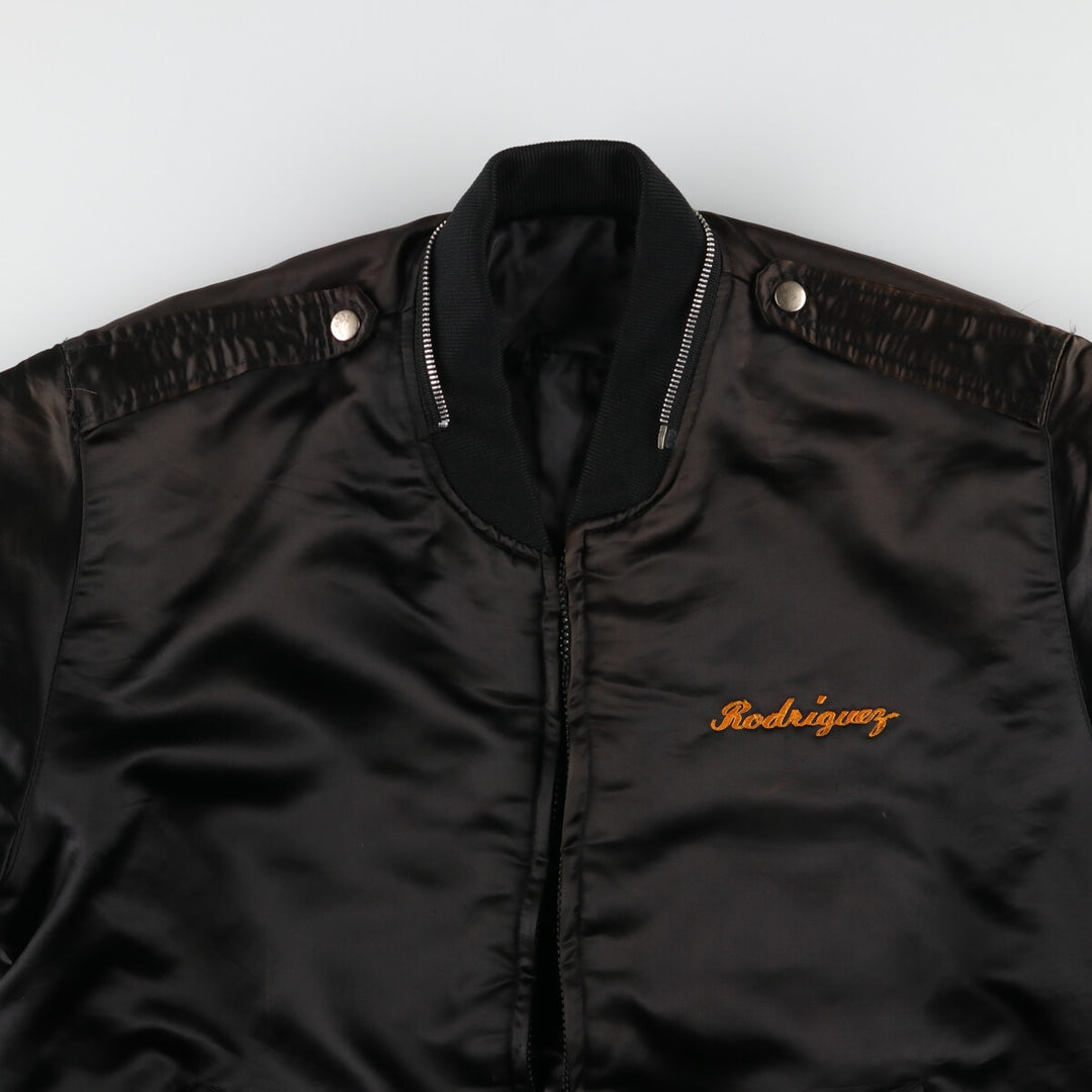 80s~ Dragon Pattern Sukajan Souvenir Jacket Men's M /eaa412505