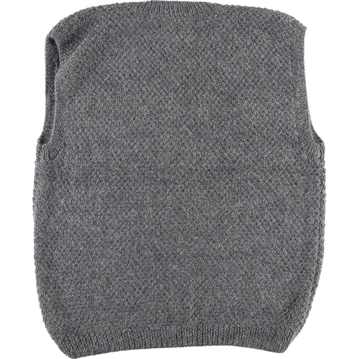 V-neck wool knit vest, men's XL /eaa412593