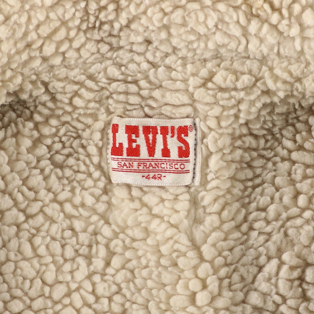 80'S Levi's Corduroy Boa Jacket Men's L Vintage / eaa412666