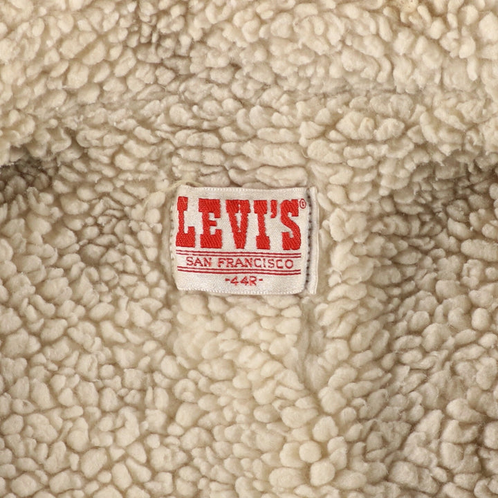 80'S Levi's Corduroy Boa Jacket Men's L Vintage / eaa412666