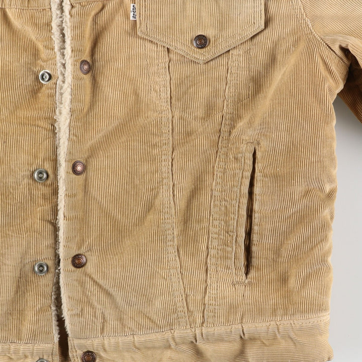 80'S Levi's Corduroy Boa Jacket Men's L Vintage / eaa412666