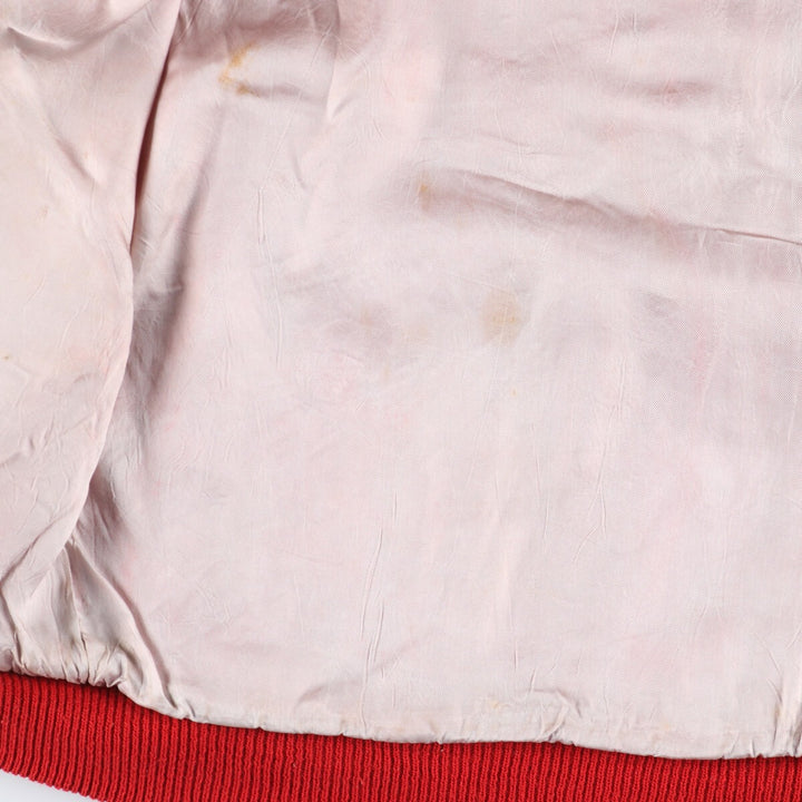 80'S HOWE back embroidery wool varsity jacket award jacket varsity jacket made in USA men's L vintage /eaa412707