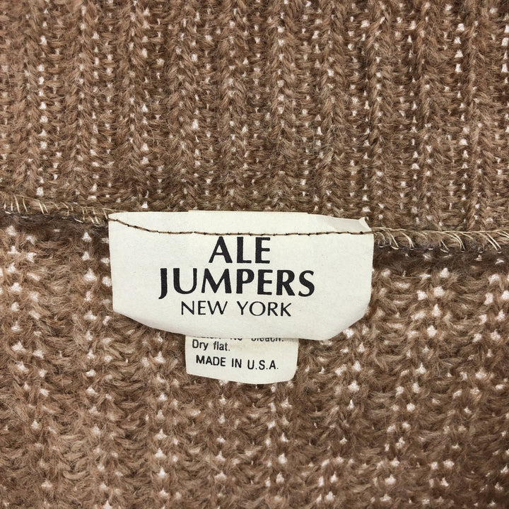 ALE JUMPERS wool knit sweater made in USA men's XL /eaa412734