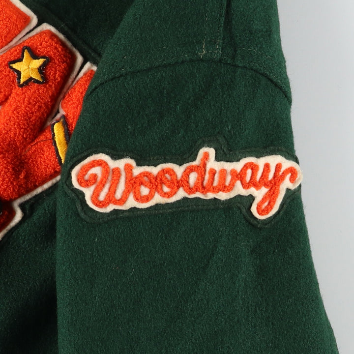 70'S UNKNOWN Wool Stadium Jacket Award Jacket Varsity Jacket Women's M Vintage /eaa412747