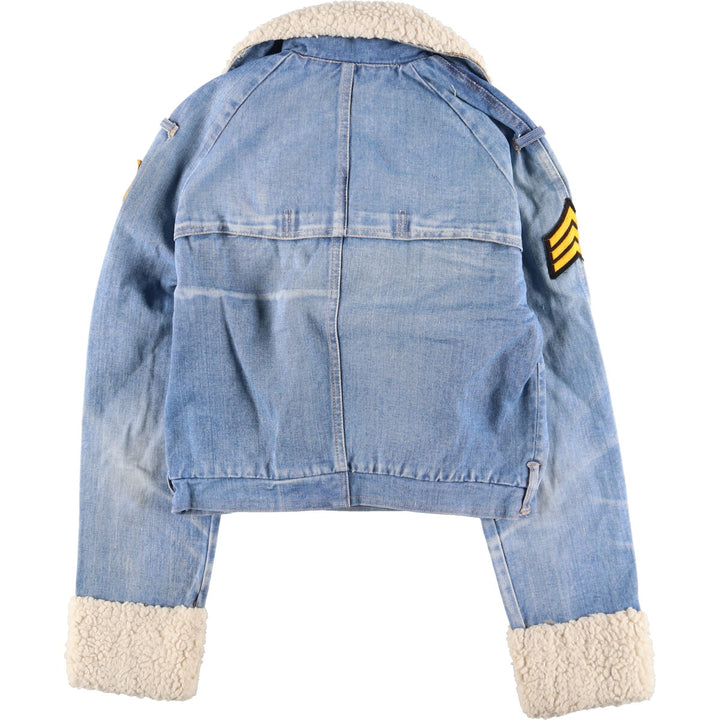 WILDOATS Denim jacket with patch, women's size M, vintage / eaa412789