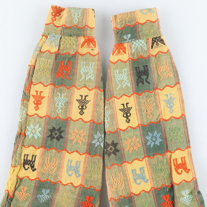 All-over print long sleeve shirt, men's M, vintage / eaa412895