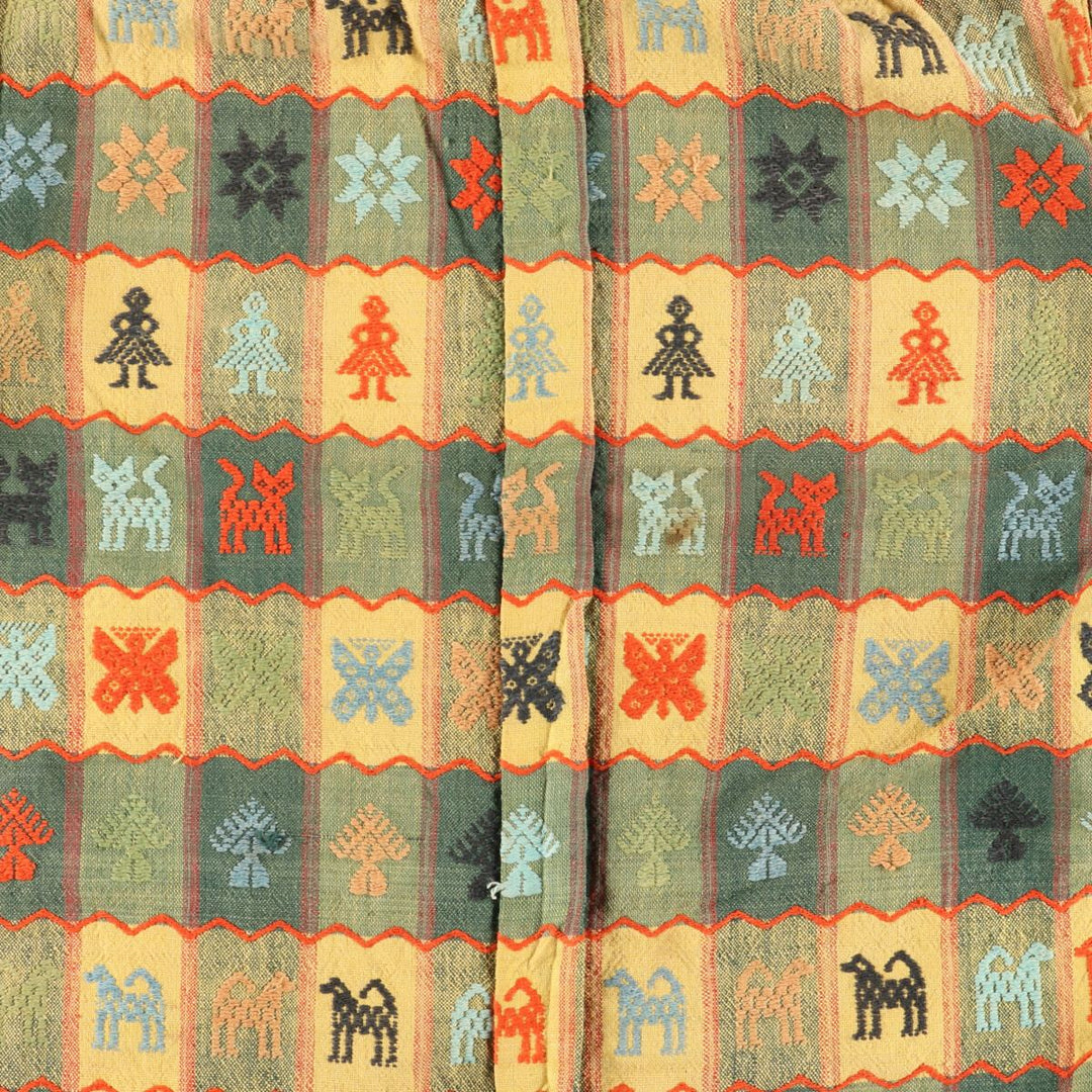 All-over print long sleeve shirt, men's M, vintage / eaa412895