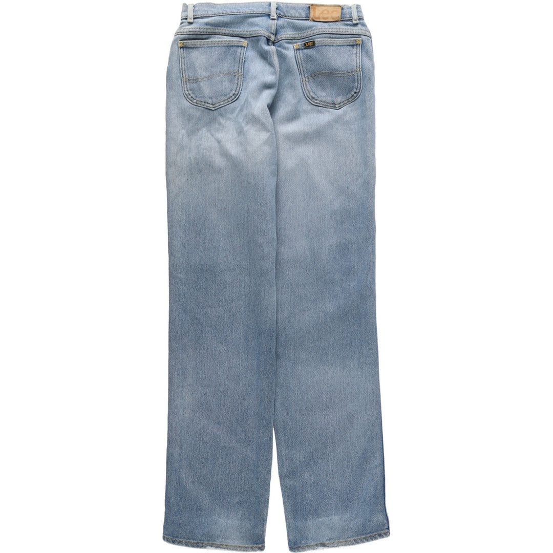80'S Lee Straight Denim Pants Women's L (w27) Vintage [Elle] /eaa412924