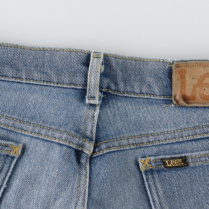 80'S Lee Straight Denim Pants Women's L (w27) Vintage [Elle] /eaa412924