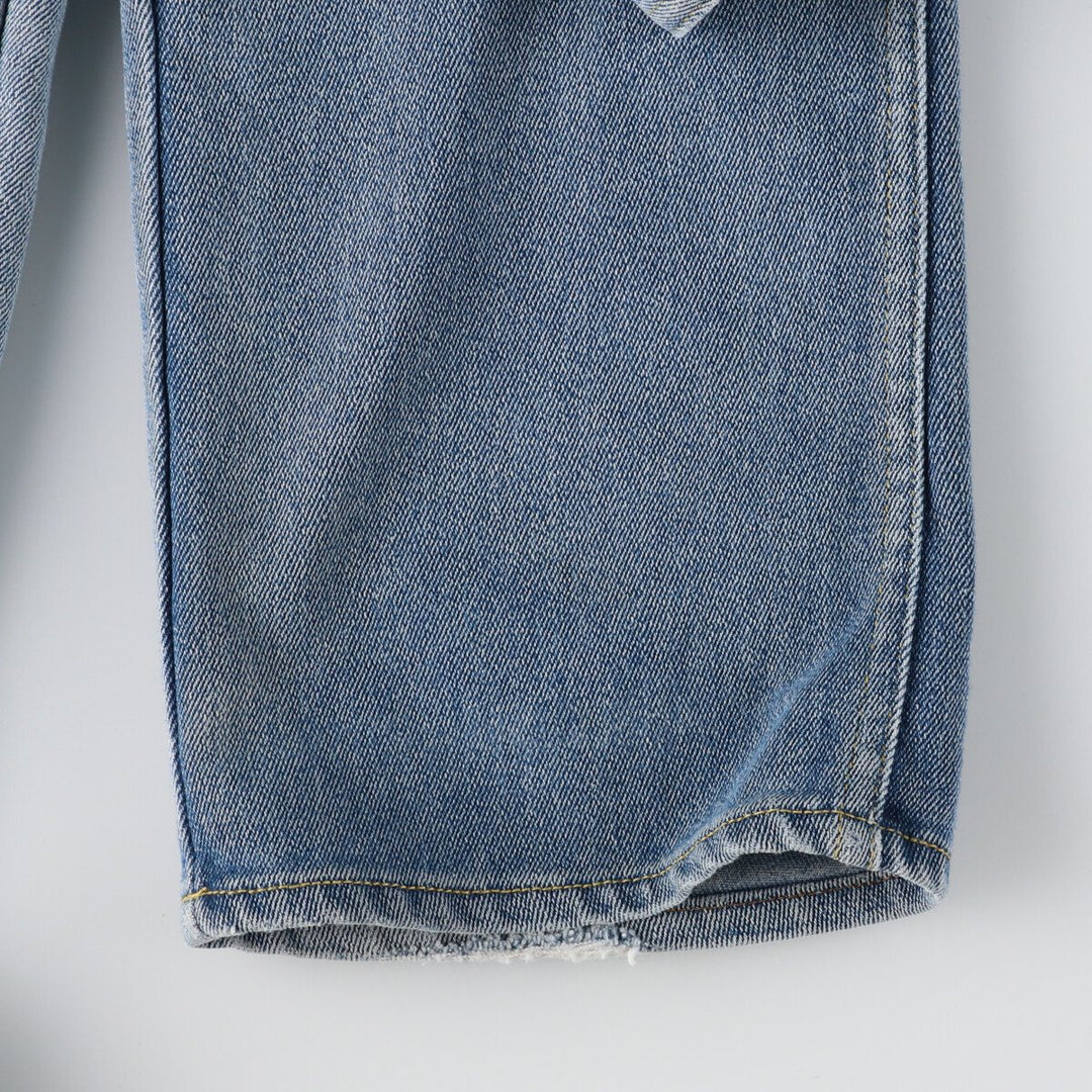 80'S Lee Straight Denim Pants Women's L (w27) Vintage [Elle] /eaa412924