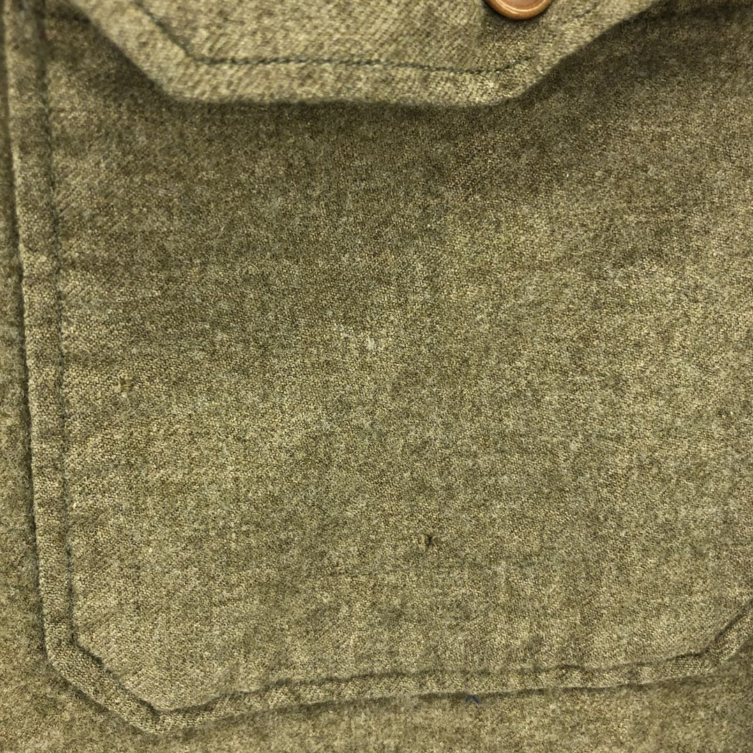 50'S US military authentic military shirt, long sleeve wool shirt, women's M, vintage /eaa412982