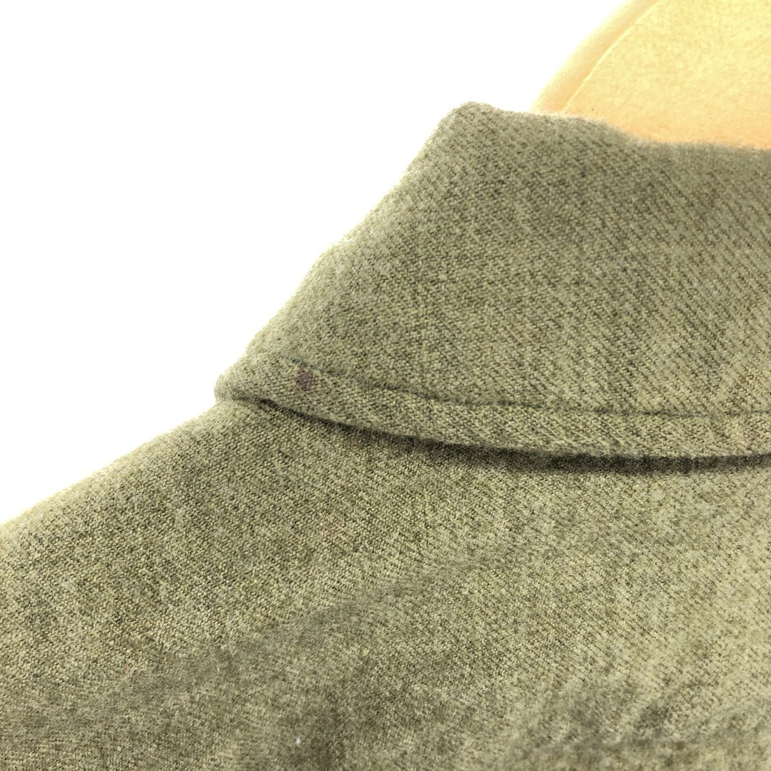 50'S US military authentic military shirt, long sleeve wool shirt, women's M, vintage /eaa412982