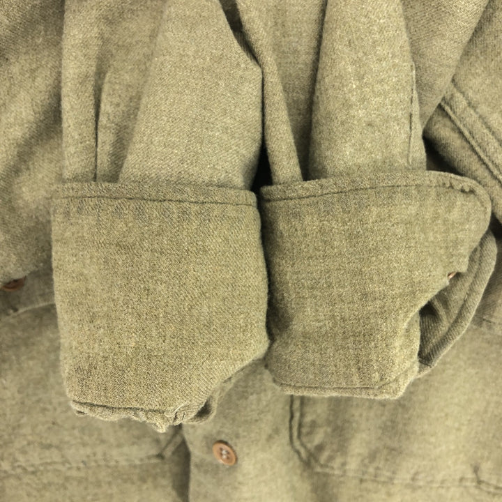 50'S US military authentic military shirt, long sleeve wool shirt, women's M, vintage /eaa412982