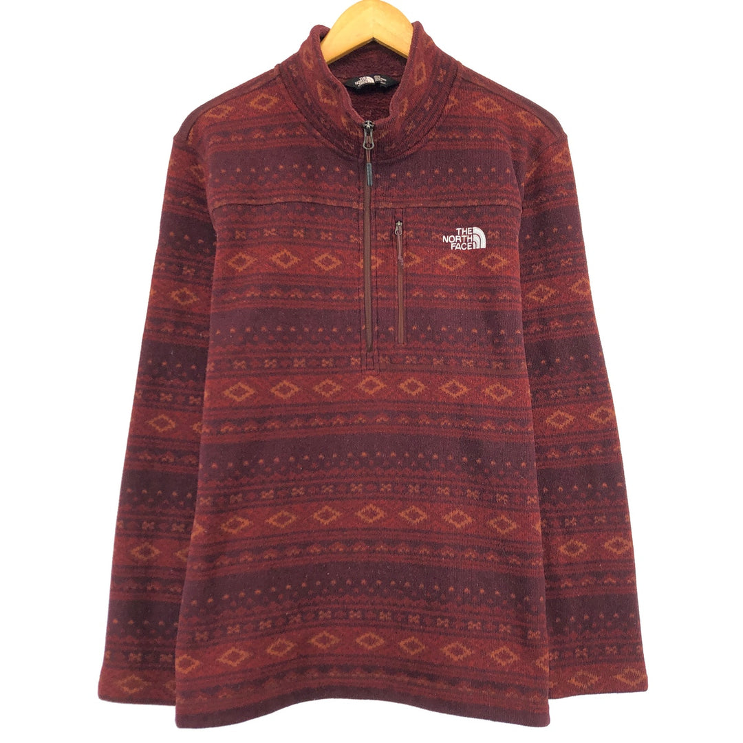 THE NORTH FACE All-over print half-zip fleece pullover, men's XL / eaa413035