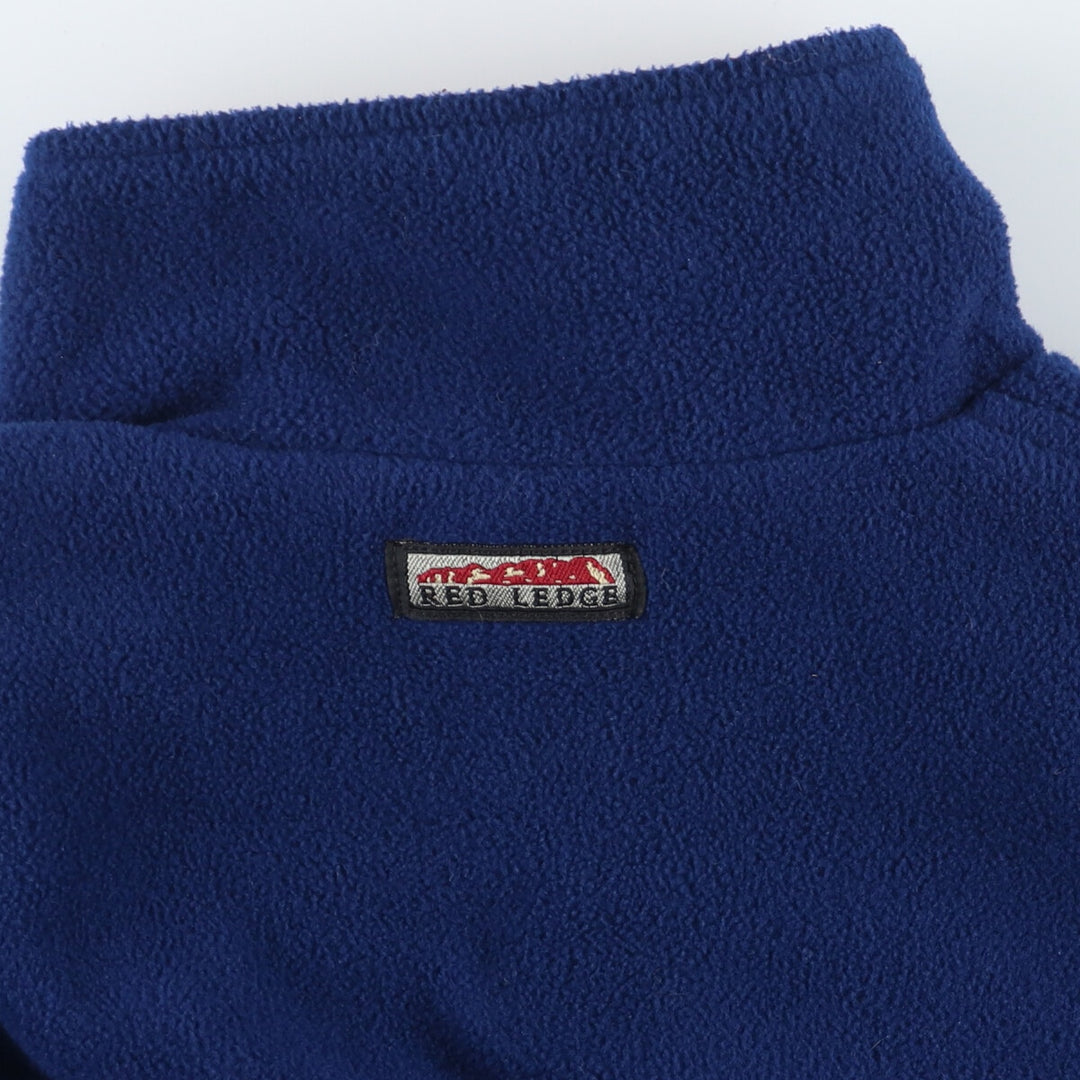 Reversible half snap nylon x fleece pullover Men's L /eaa413048