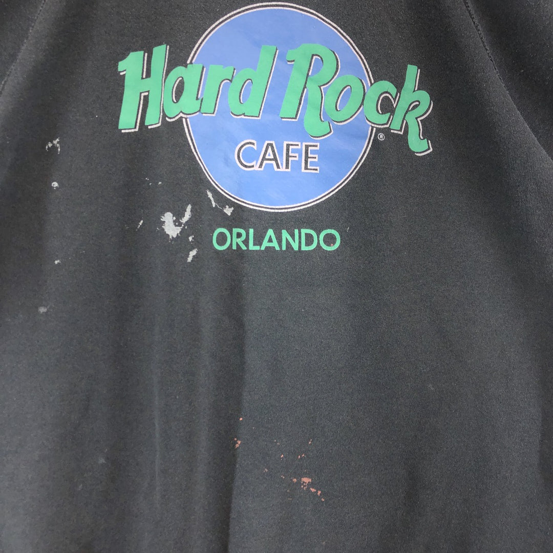 90'S Hard Rock Cafe ORLANDO Printed Sweatshirt, Men's XL, Vintage /eaa413058