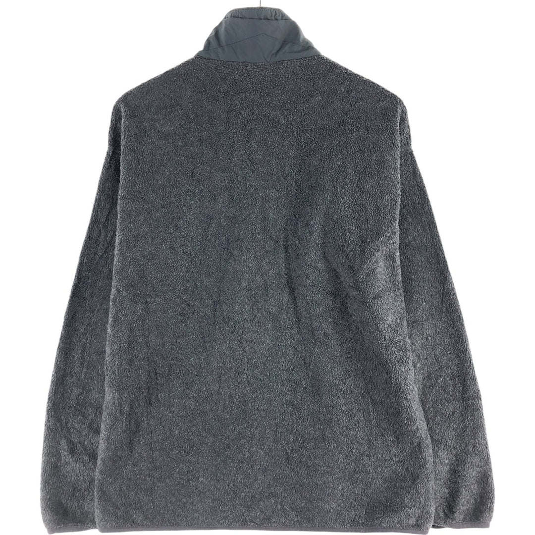 00'S Patagonia fleece jacket made in USA, men's size L unclear gray type Vintage Second Hand