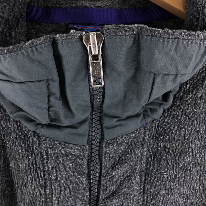 00'S Patagonia fleece jacket made in USA, men's size L unclear gray type Vintage Second Hand